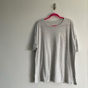 VS Pink Oversized Side SLit SLeep Shirt